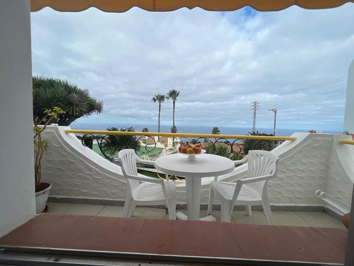 Studio Sea Front View & Pool Apartment Tacoronte Ngoại thất bức ảnh